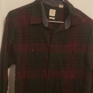 Plaid button up shirt